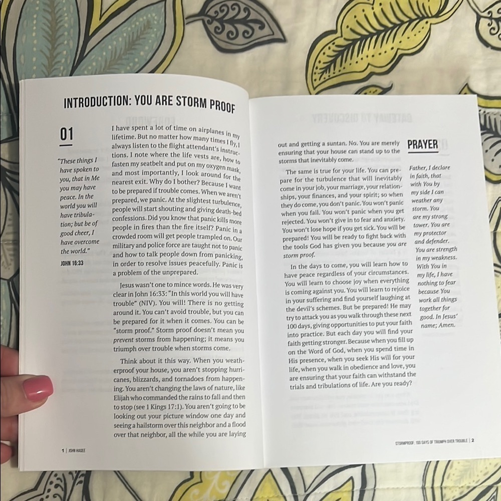 Storm Proof Devotional Coffee Table Book - Picture 3 of 4
